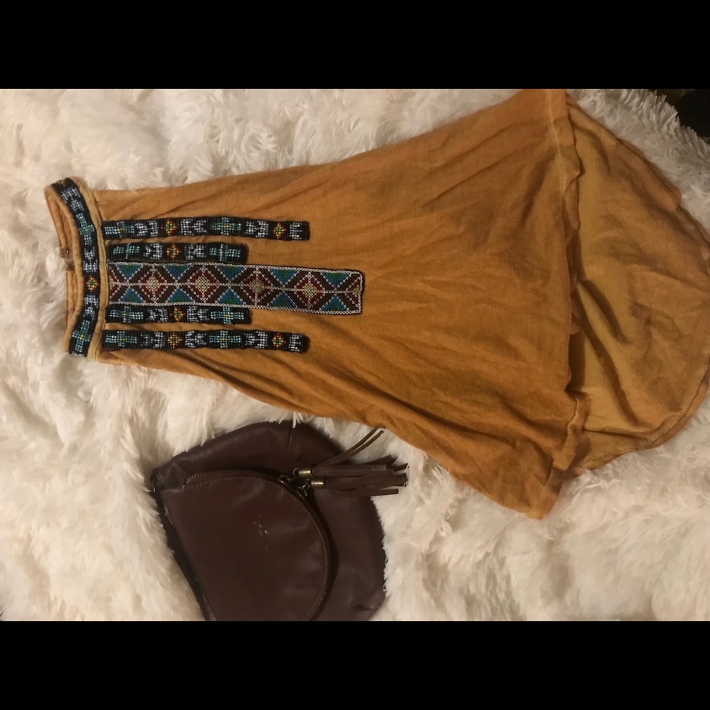 Free People Embroidered Top